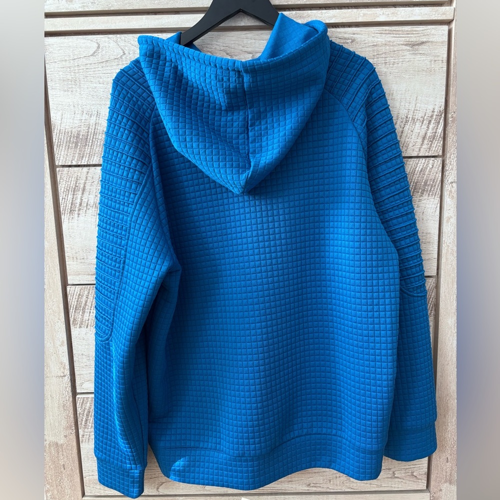 NWOT Coofandy 
waffle pattern hoodie - Picture 2 of 2